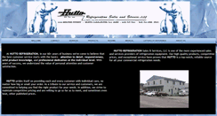 Desktop Screenshot of huttorefrigeration.com